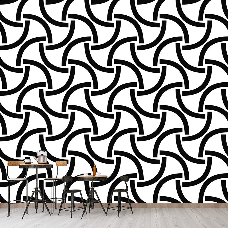 Customized Modern Geometry Wall Mural Decal Eco-friendly Wallpaper Wall Decor