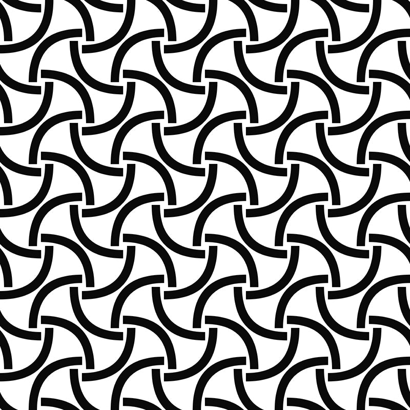 Customized Modern Geometry Wall Mural Decal Eco-friendly Wallpaper Wall Decor