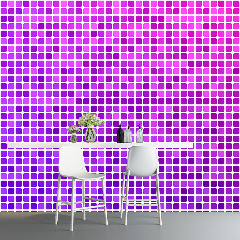 Customized Modern Mural Wallpaper Geometry Wall Decor for Sitting Room
