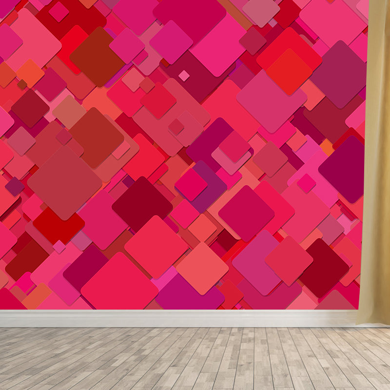 Minimalism Geometry Wall Mural Illustration Square Home Decoration