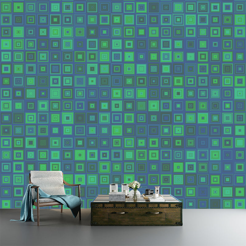 Minimalism Geometry Wall Mural Illustration Square Home Decoration