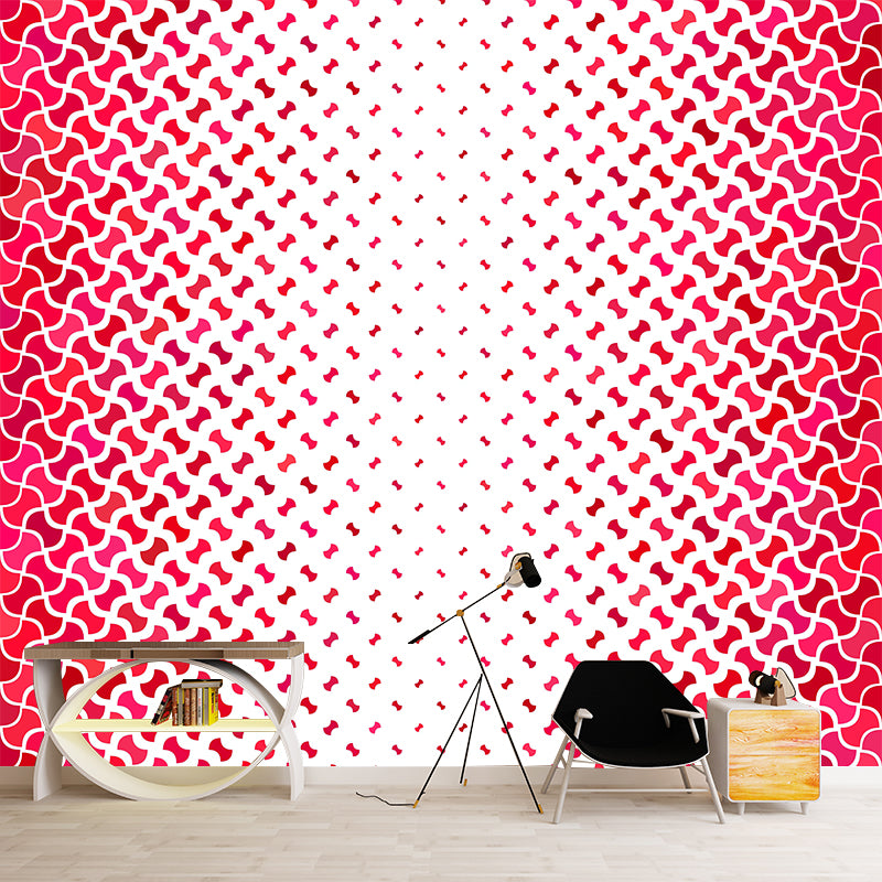 Minimalism Style Geometry Wall Mural Illustration Square Home Decoration for Bedroom