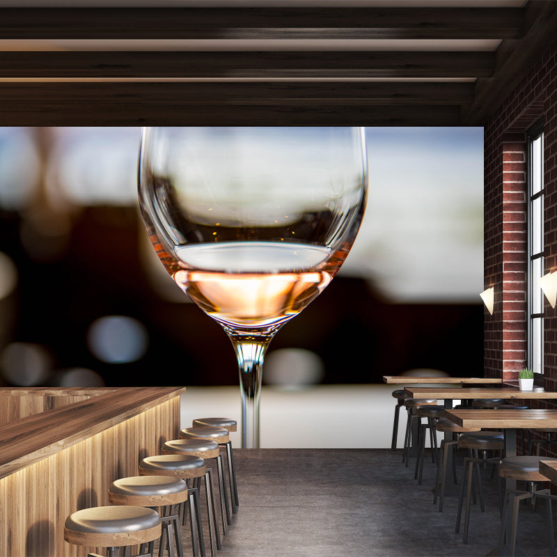 Customized Wine Wall Mural Contemporary Style for Wine Shop Moisture Resistant