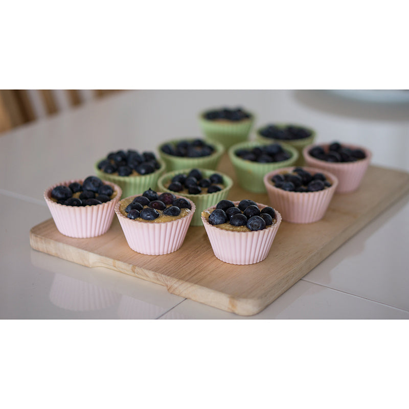 Blueberry Cupcakes Dessert Murals Environment Friendly for Dessert Shop