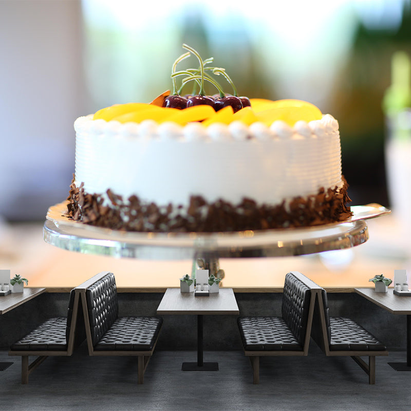 Customized Photography Birthday Cake Dessert Mural Wallpaper Commerce Shop Decoration