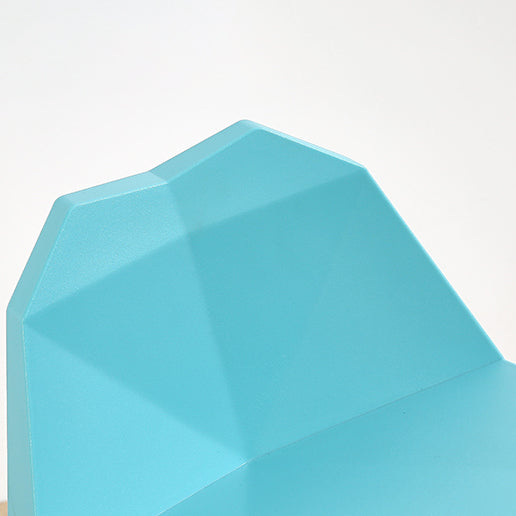 Chaise de salle à manger contemporaine à dossier solide, chaise de cuisine en plastique