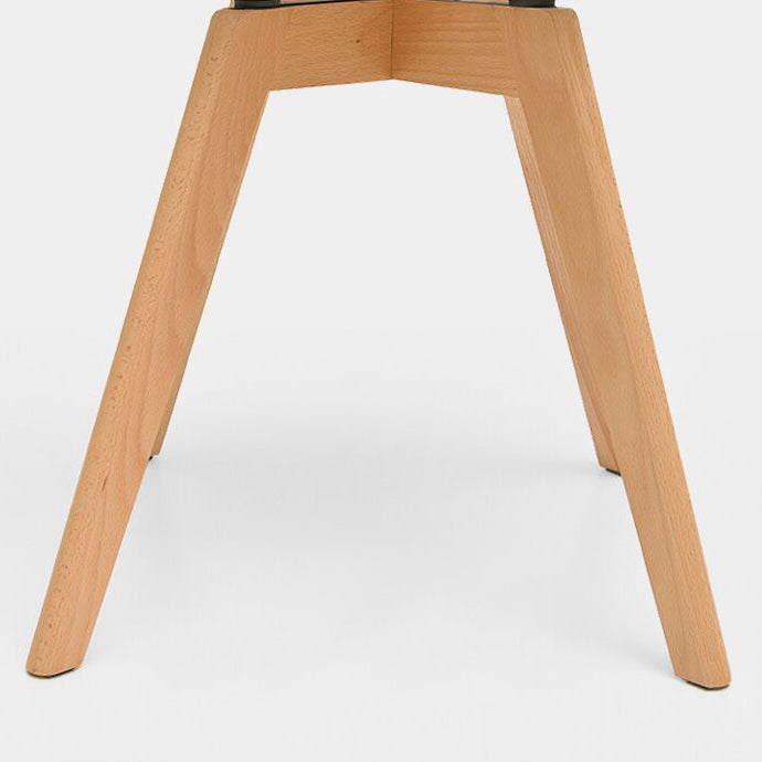 Scandinavian Style Beech Wood Chairs Kitchen Dining Room Solid Side Chair
