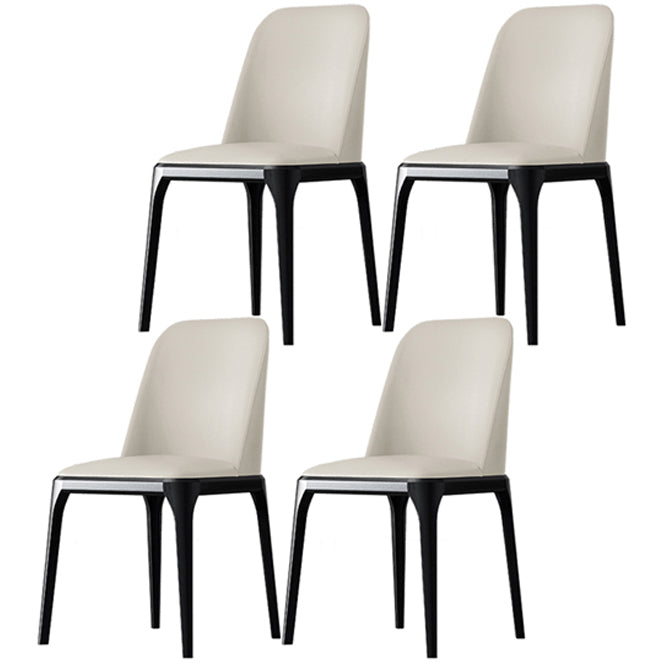 Solid Wood Industrial Dining Room Chair Matte Finish Parsons Dining Chair