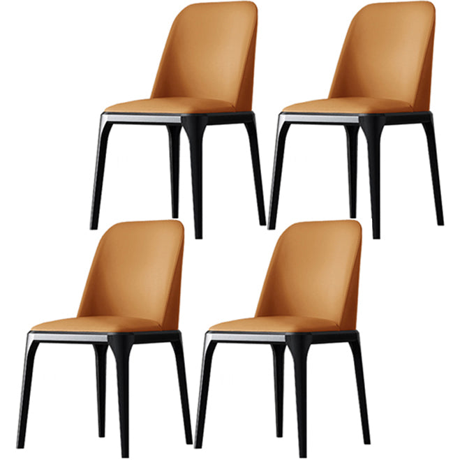 Solid Wood Industrial Dining Room Chair Matte Finish Parsons Dining Chair