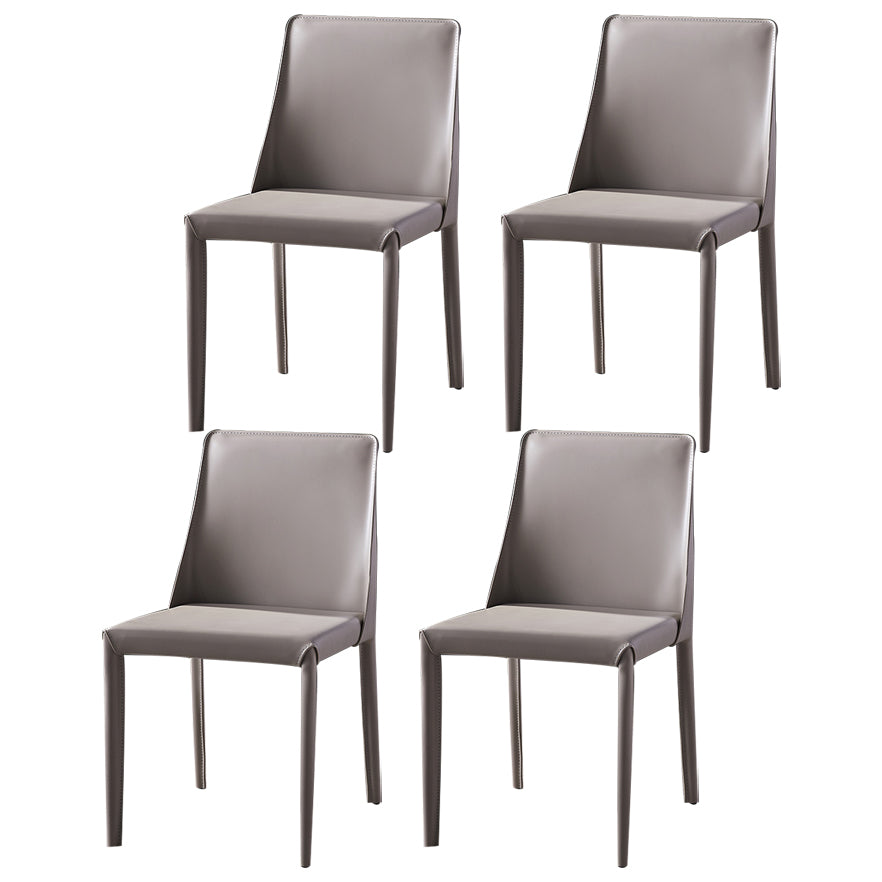 Chaise de selle moderne avec base en métal 32 "H CHAISE DE DINSAGE DE COURT