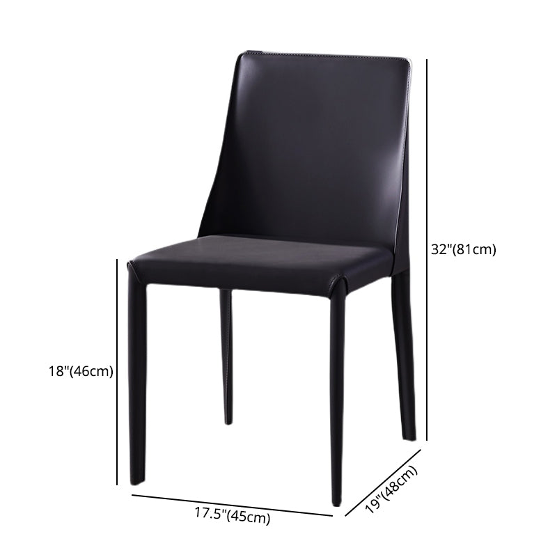 Chaise de selle moderne avec base en métal 32 "H CHAISE DE DINSAGE DE COURT