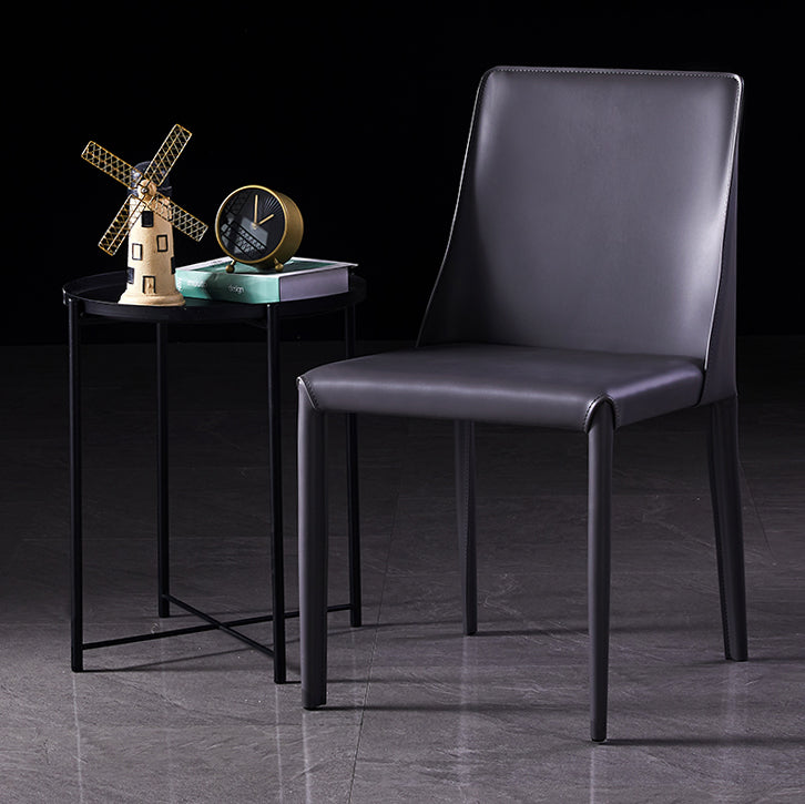 Chaise de selle moderne avec base en métal 32 "H CHAISE DE DINSAGE DE COURT