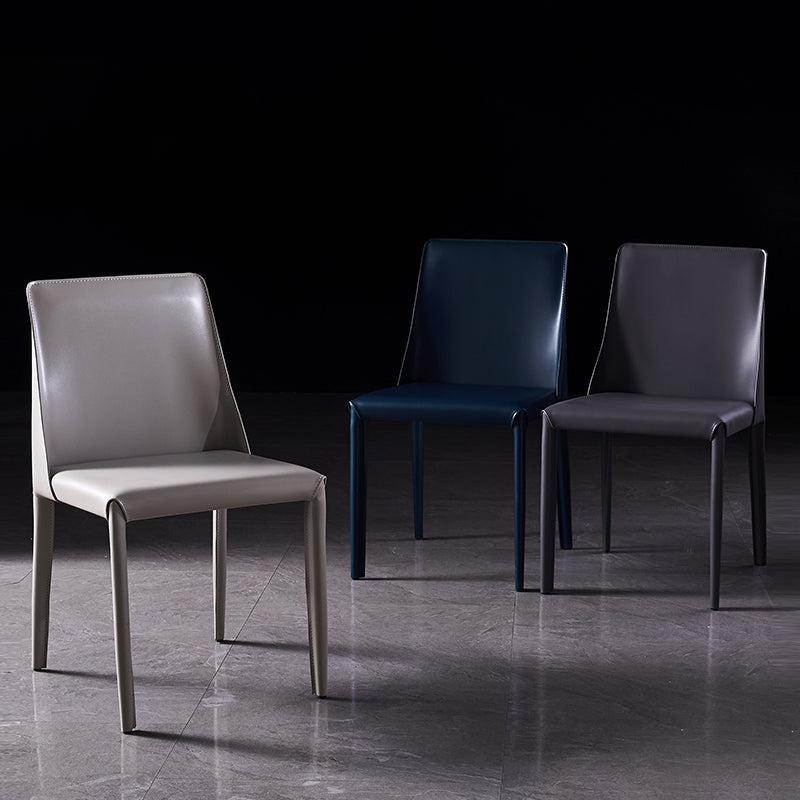 Chaise de selle moderne avec base en métal 32 "H CHAISE DE DINSAGE DE COURT