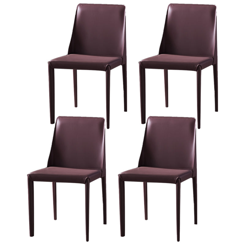 Chaise de selle moderne avec base en métal 32 "H CHAISE DE DINSAGE DE COURT
