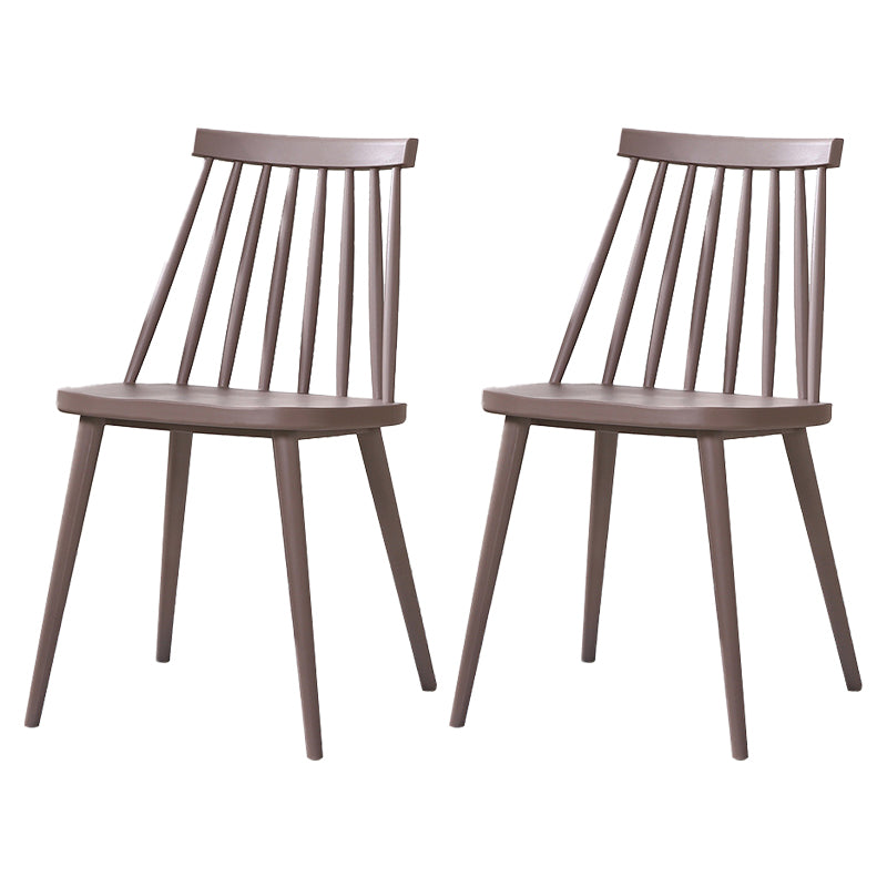 Chaise en plastique intérieure moderne