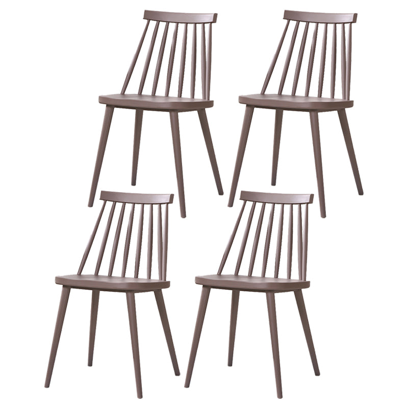 Chaise en plastique intérieure moderne