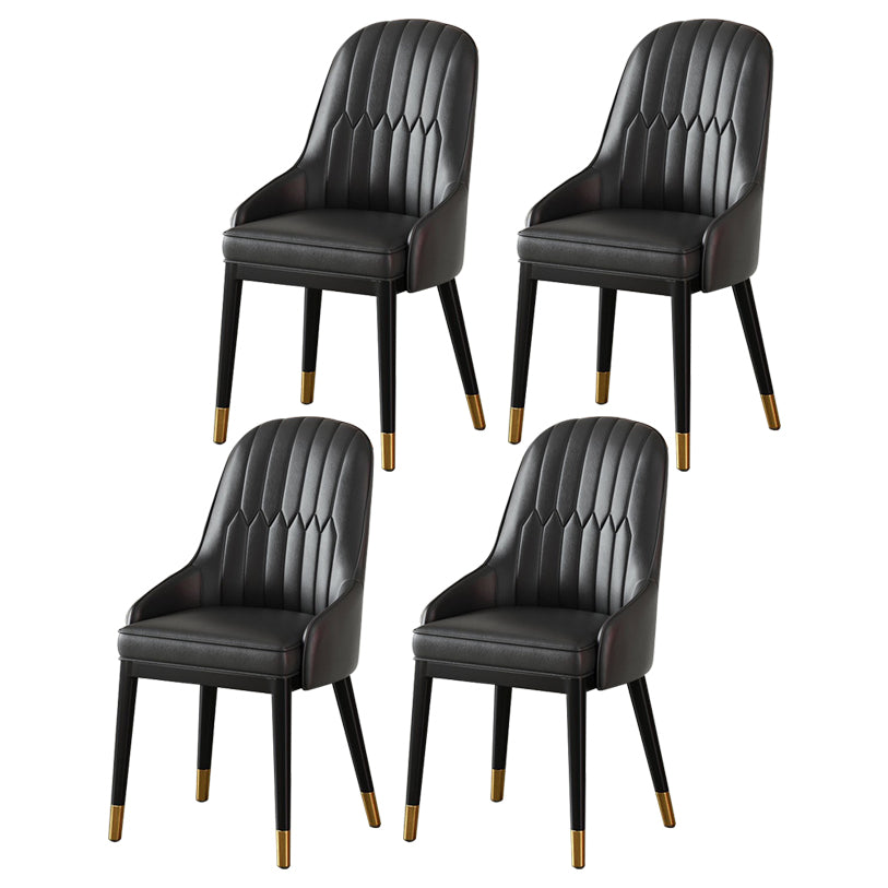 Chaise à bras en métal scandinave, chaise Parsons pour salle à manger, chaise d'appoint pour la maison