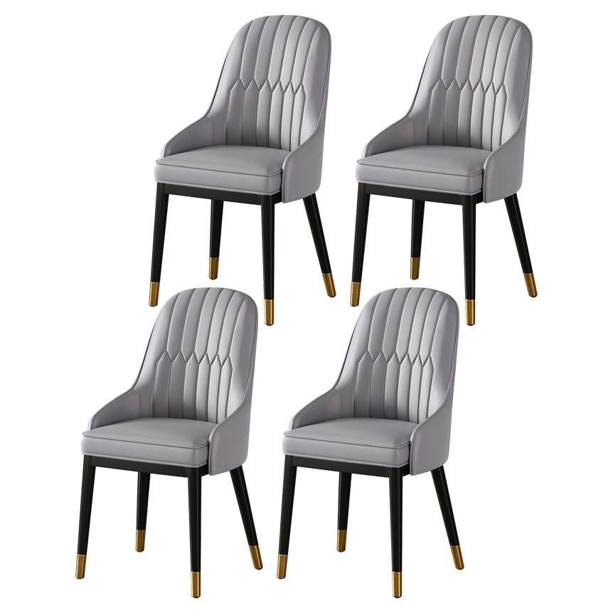 Chaise à bras en métal scandinave, chaise Parsons pour salle à manger, chaise d'appoint pour la maison