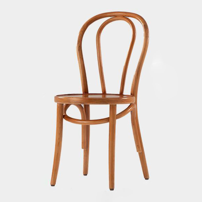 Country Style Solid Wood Chair Windsor Back Side Kitchen Dining Room Chairs