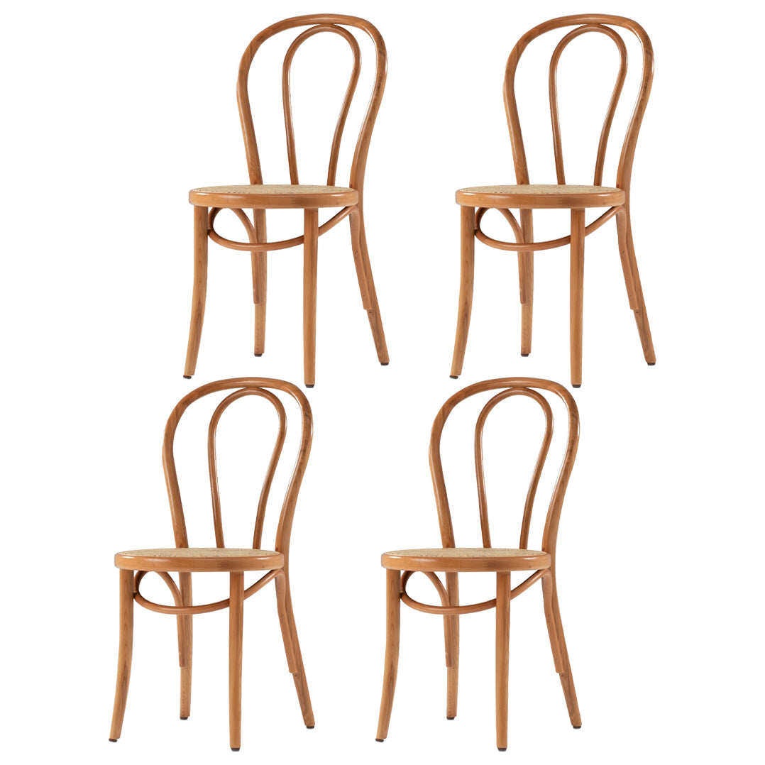 Country Style Solid Wood Chair Windsor Back Side Kitchen Dining Room Chairs