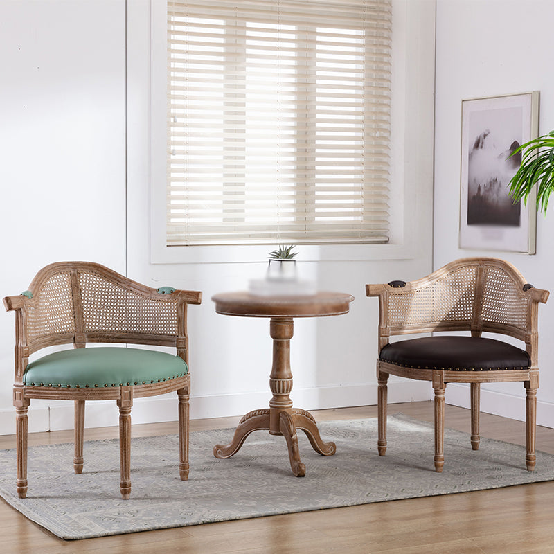 Chaise de bras de salle à manger de style country