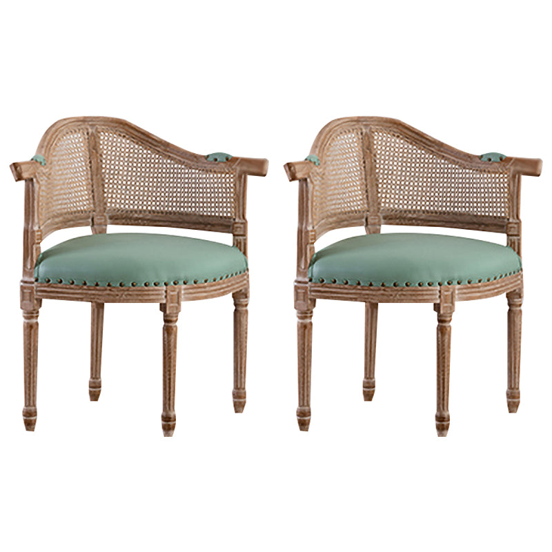 Chaise de bras de salle à manger de style country
