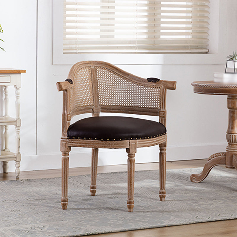 Chaise de bras de salle à manger de style country