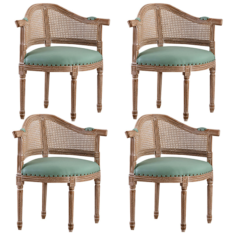 Chaise de bras de salle à manger de style country