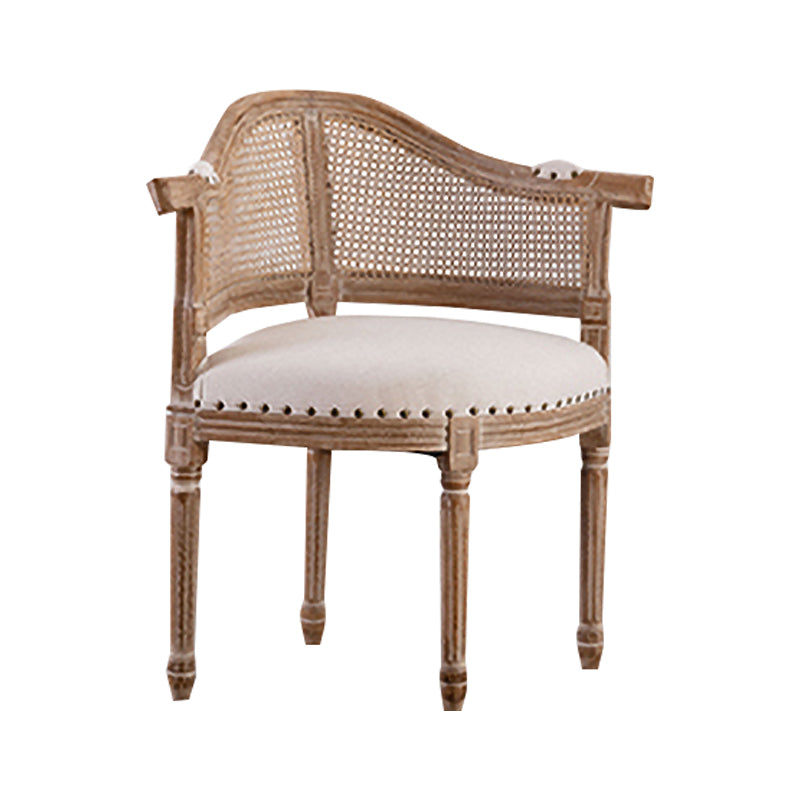 Chaise de bras de salle à manger de style country