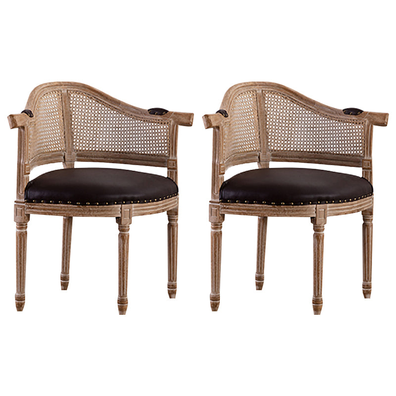Chaise de bras de salle à manger de style country