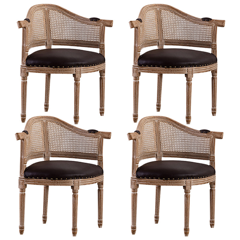 Chaise de bras de salle à manger de style country