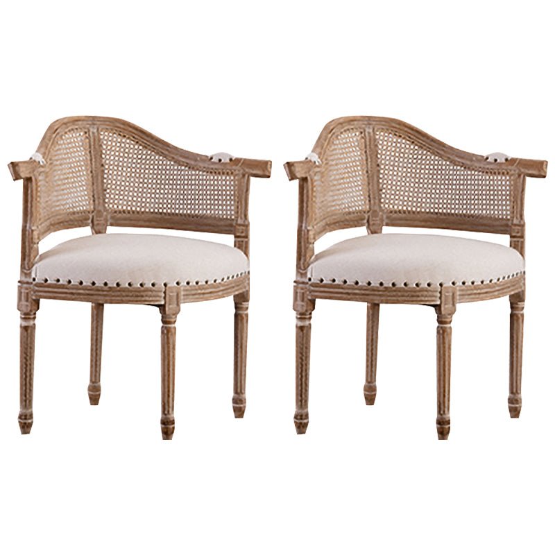 Chaise de bras de salle à manger de style country