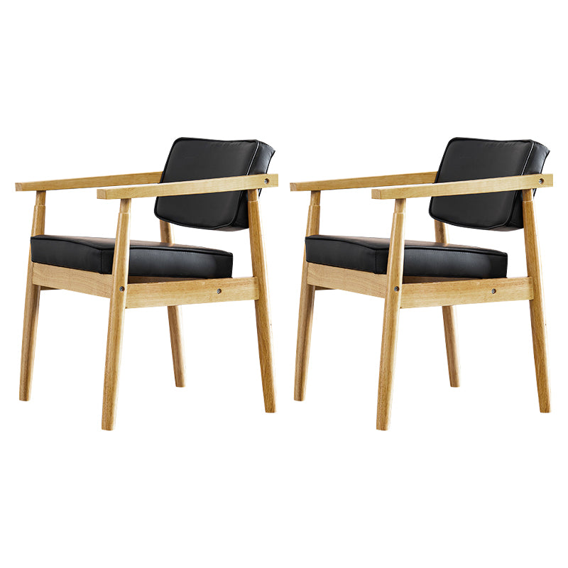 Chaise de salle à manger carrée en cuir contemporaine Open Danding Dining Sicater