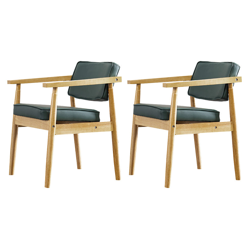 Chaise de salle à manger carrée en cuir contemporaine Open Danding Dining Sicater