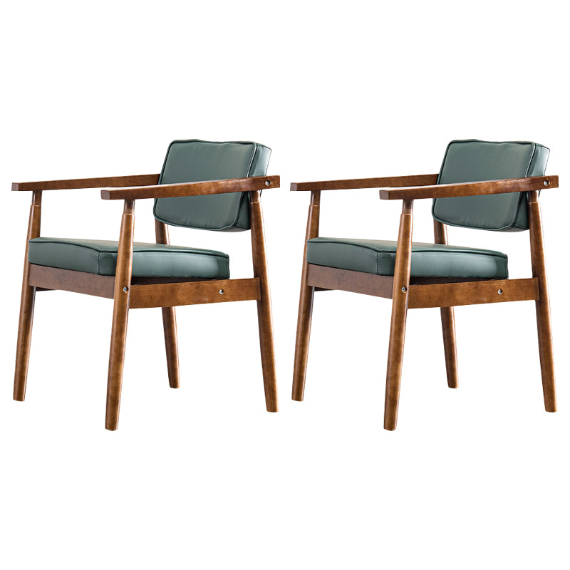 Chaise de salle à manger carrée en cuir contemporaine Open Danding Dining Sicater