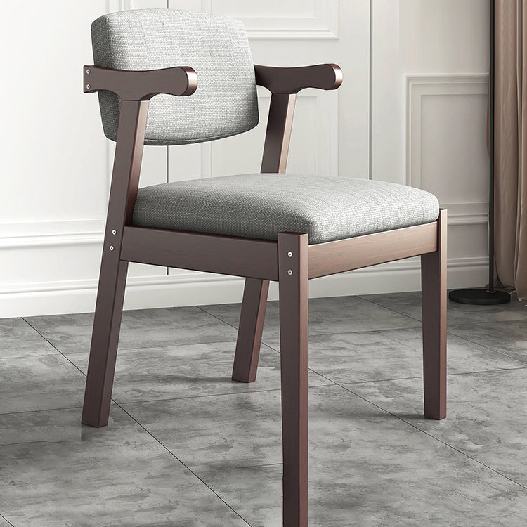Chaise de salle à manger contemporaine, chaise à dossier ouvert avec 4 pieds pour un usage domestique