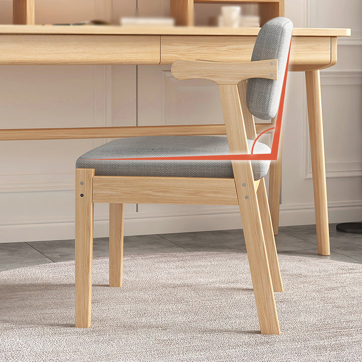 Chaise de salle à manger contemporaine, chaise à dossier ouvert avec 4 pieds pour un usage domestique