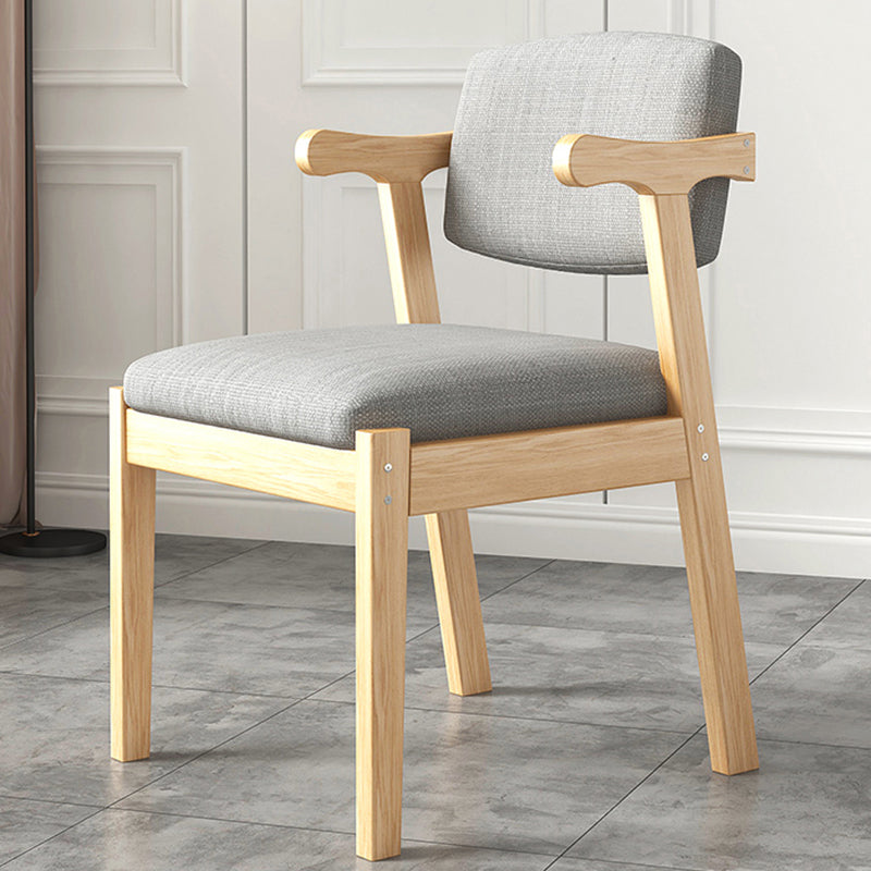 Chaise de salle à manger contemporaine, chaise à dossier ouvert avec 4 pieds pour un usage domestique