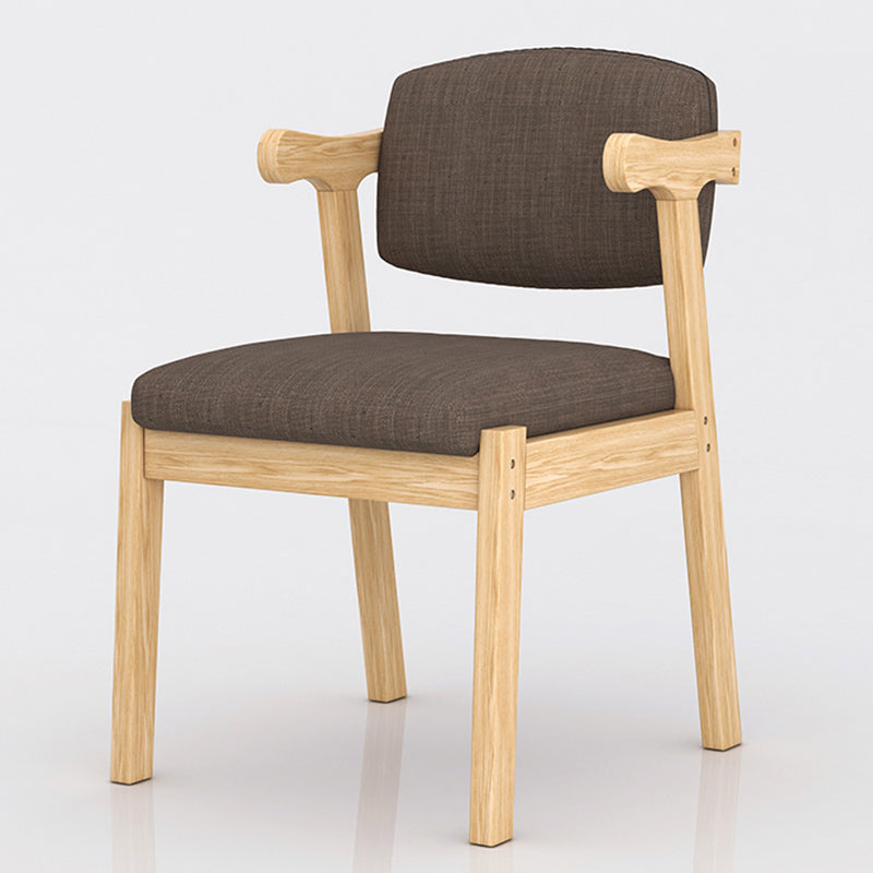 Chaise de salle à manger contemporaine, chaise à dossier ouvert avec 4 pieds pour un usage domestique