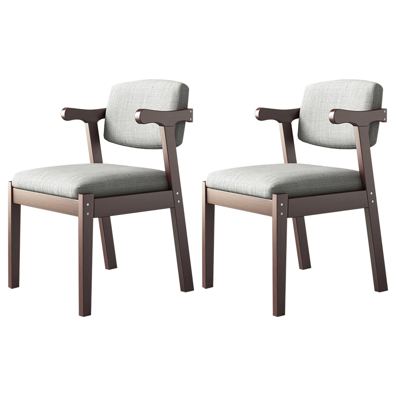 Chaise de salle à manger contemporaine, chaise à dossier ouvert avec 4 pieds pour un usage domestique