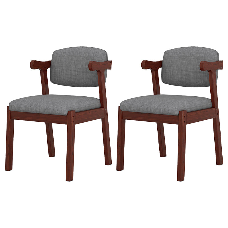 Chaise de salle à manger contemporaine, chaise à dossier ouvert avec 4 pieds pour un usage domestique