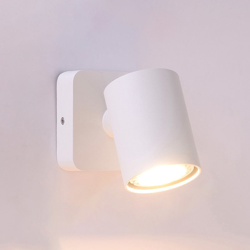 Luce contemporanea a parete regolabile luce con ombra acrilica per camera da letto