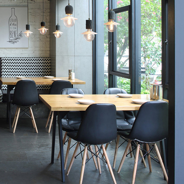 Indoor Bar Pendant Light Nordic Simple Style Cement Simple Light Hanging Light Fixture