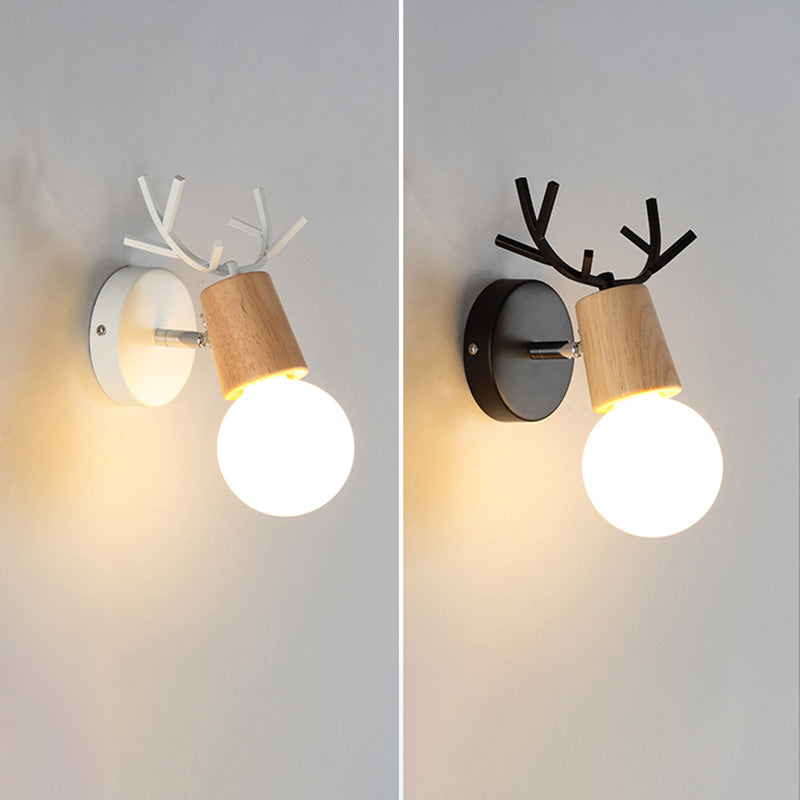 Atletas de hierro Luz de la pared Simple Modern Style 1 Luz de montaje en la pared interior de luz.