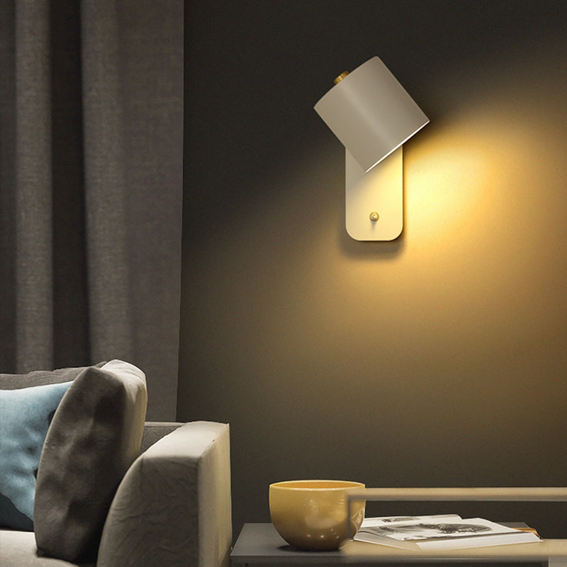 1 Cylindre lumineux SONNE MURS ÉCLAIN