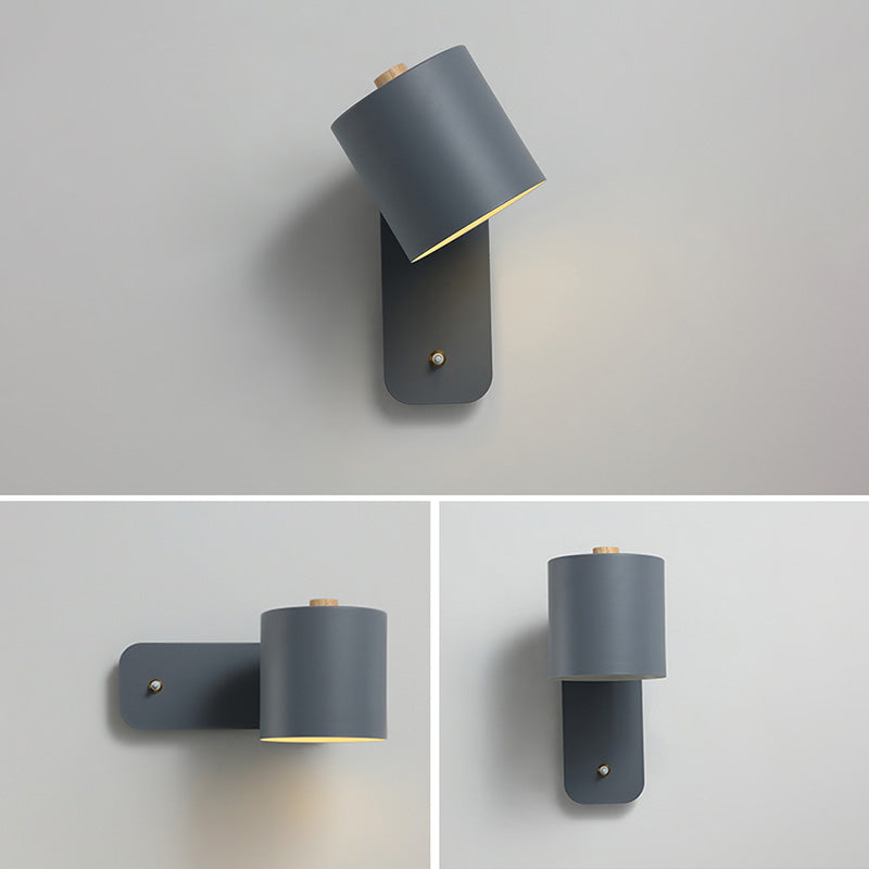 1 Cylindre lumineux SONNE MURS ÉCLAIN