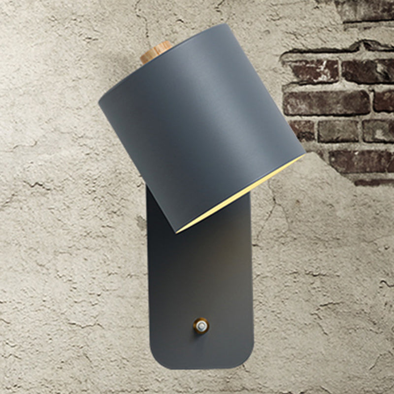 1 Cylindre lumineux SONNE MURS ÉCLAIN