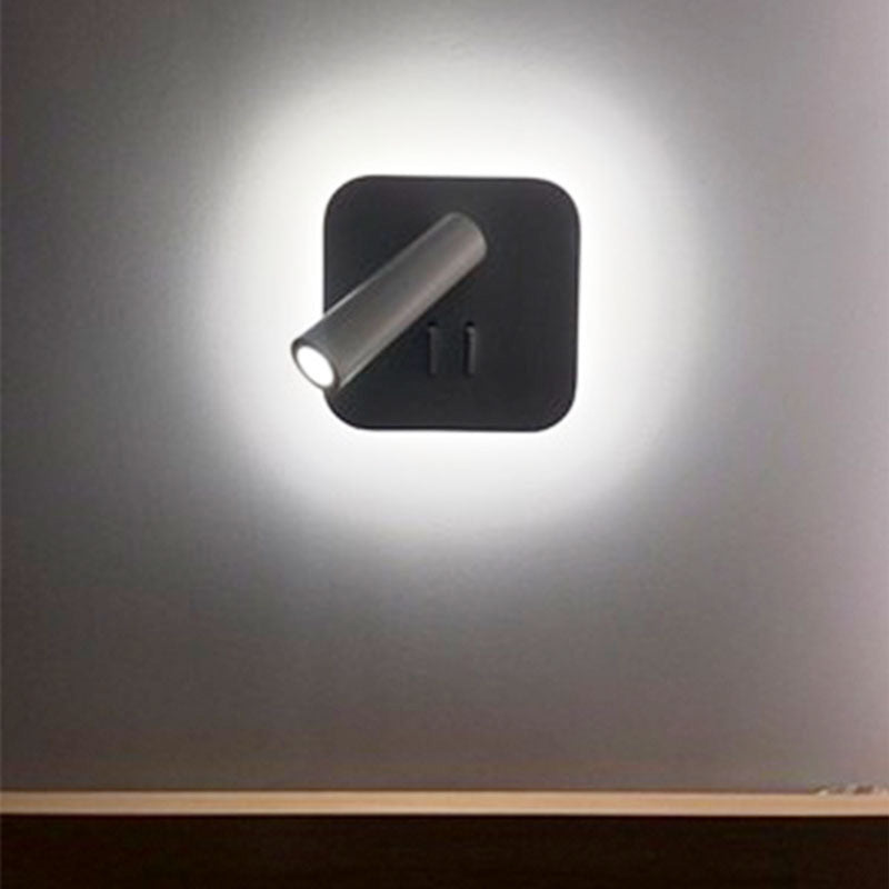 Minimalismo moderno Pronzo della parete domestica con ombra acrilica per camera da letto