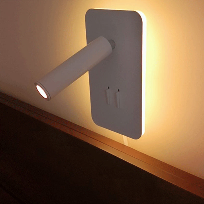 Minimalismo moderno Pronzo della parete domestica con ombra acrilica per camera da letto