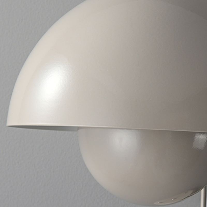 Dome Metal Wall Sconce Simple Macaron Style 1 Light Indoor Wall Mount Light Fixture